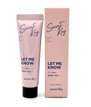 Secret Key СС крем для сухой кожи Let Me Know CC Cream SPF50+ РА+++, 30 мл