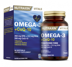 NUTRAXIN/ Omega-3 +CoQ-10 30 tab