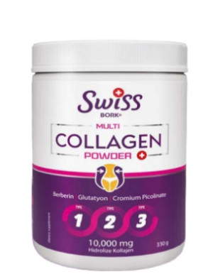 Swiss Bork Multi Collagen Powder 1-2-3 10.000mg