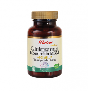 Balen/ Glukozamin & Kondroitin & MSM Bosw 1200mg/ Глюкозамин Хондроитин МСМ 60кап