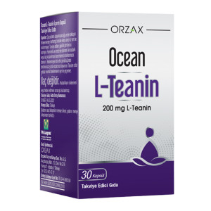ORZAX Ocean L-теанин/ Пищевая добавка, обладающая успокаивающим эффектом при напряжении мозга