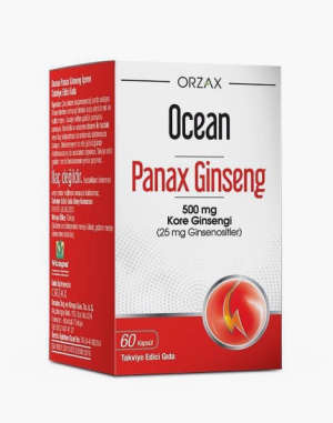 Orzax/Panax Ginseng 500MG/для энергии