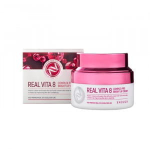 ENOUGH/ Крем для лица питательный с 8 витаминами Real Vita 8 Complex Pro Bright up Cream, 50 мл
