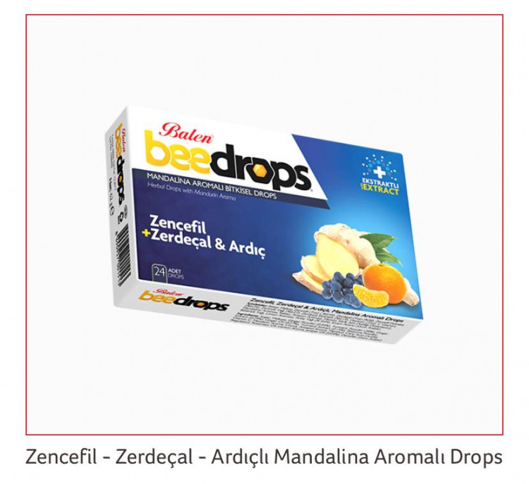 Леденцы Bee Drops (Имбирь)