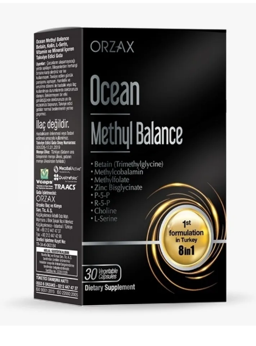 ORZAX Ocean Methyl Balance 30cap