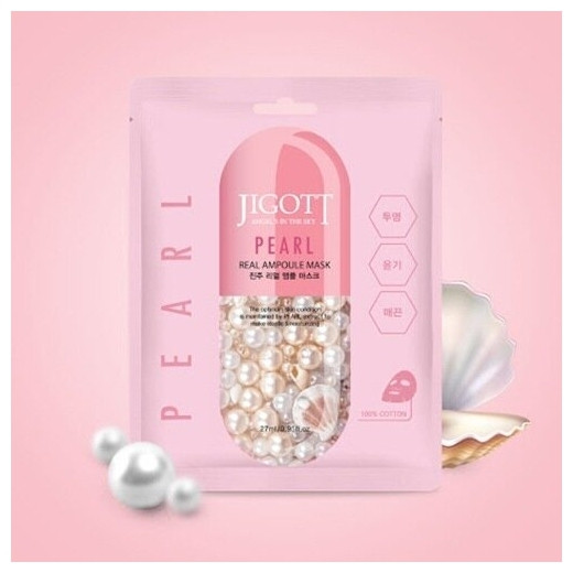 JIGOT Pearl маска тканевая жемчуг