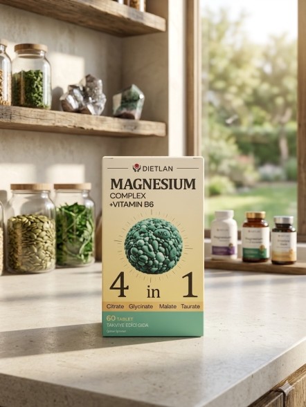 DIETLAN Magnesium Complex +Vit B6 60tab