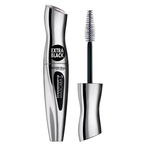 Deborah Milano Extraordinary Mascara Тушь для ресниц 5 в 1, черная, 12 мл
