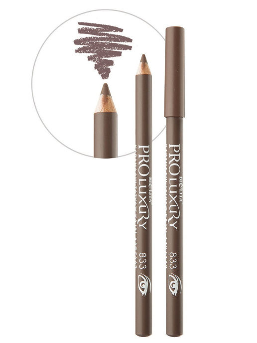 БЕЛИТА Карандаш-Татуаж KAJAL для глаз тон 833 (серо-коричневый) PROLUXURY