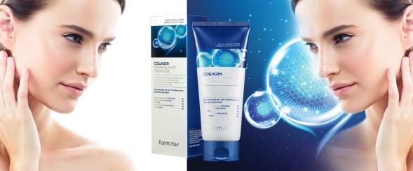 Farmstay пилинг-скатка COLLAGEN