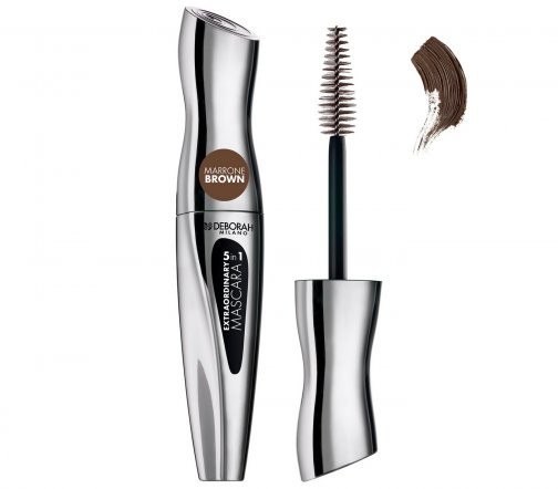 Deborah Тушь 5в1 Extraordinary Mascara Коричневый Тон
