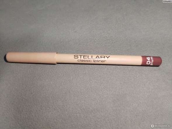 Stellary Basic Карандаш для губ стойкий матовый тон 04 сливовый Plum 1.35 г
