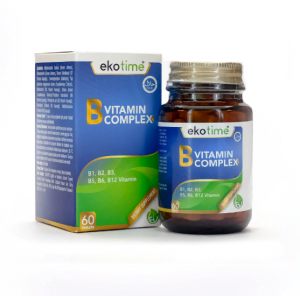 Ekotime/ B Vitamin Complex/ В- витаминный комплекс 60таб