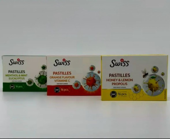 Swiss Bork Pastilles 16pcs (все вкусы)