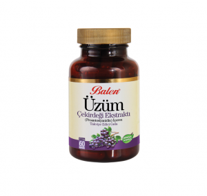 Balen/ Uzum 375mg/ Экстракт виноградных косточек при венозной недостаточности 60кап