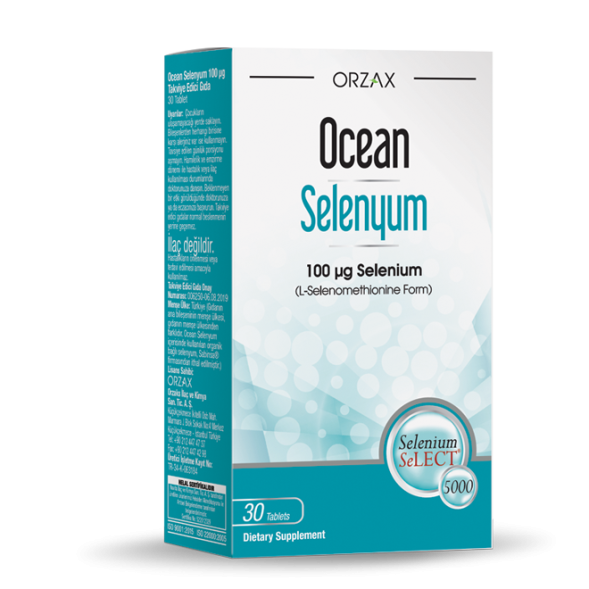 ORZAX Ocean Selenyum 100mg 30tab