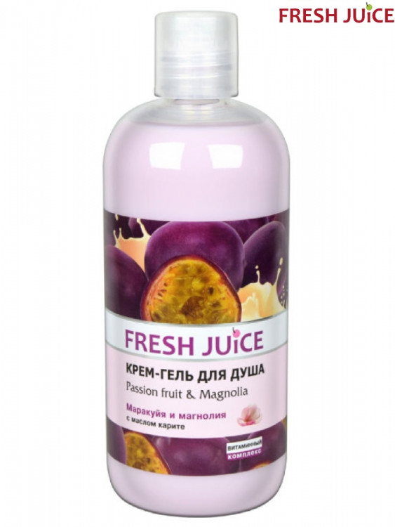Fresh juice крем гель для душа маракуйя и магнолия 500мл