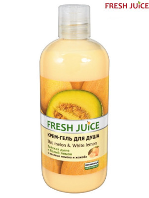 Fresh Juice/ Крем-гель для душа тайская дыня и белый лимон 500мл