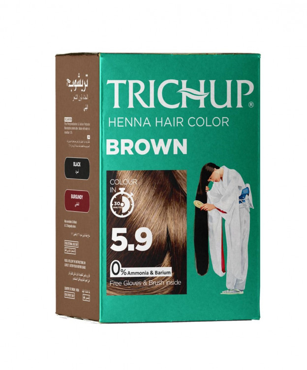 TRICHUP/ Хна Для Волос Brown-Коричневый 6 по 10 гр
