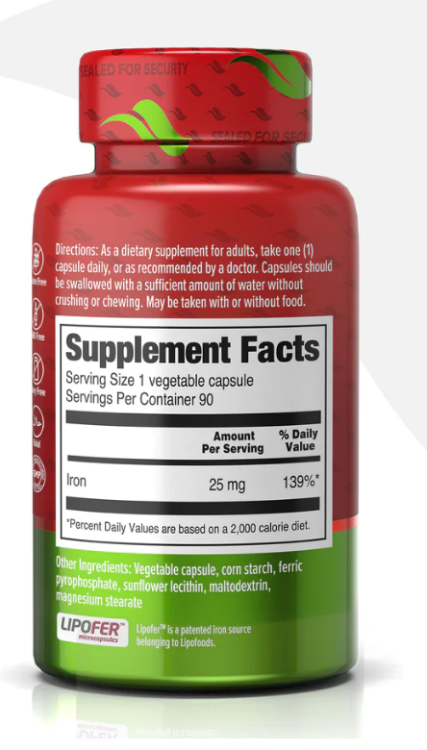 ORZAX Ocean Liposomal IRON липосомальное железо