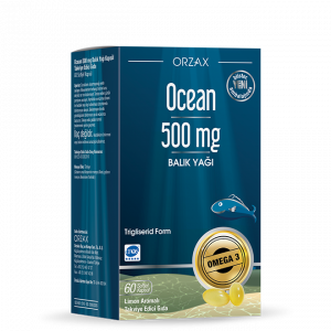 ORZAX Ocean fish oil 500mg 60 kap
