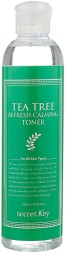Secret key Tea Tree refresh calming toner тоник с зеленым чаем
