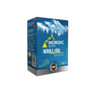 Nordic Bork Pure Krill Oil Ubiquinol With Astaksantin 30 Softgel/ Масло Криля