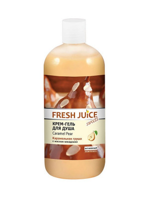 Fresh juice/ Крем-гель для душа карамельная груша 500мл