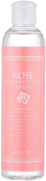 Secret key Rose floral softening toner тоник с розой