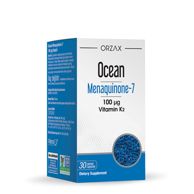 ORZAX Ocean Menaquinone-7 100 ед vitamin K2
