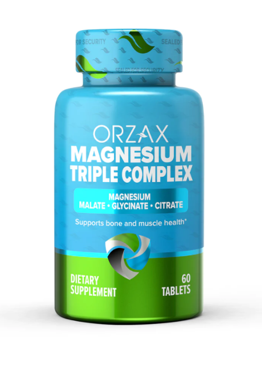 ORZAX Magnesium Complex, 200 mg 60 Tablets