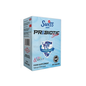Swiss Bork Probiotic Prebiotic Boost KİDS 30 Kapsül/ Пробиотик 