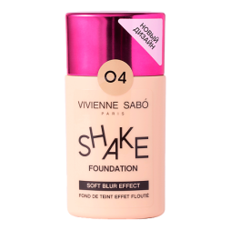 Vivienne Sabo Тональный крем с натуральным блюр эффектом SHAKEfoundation тон 04