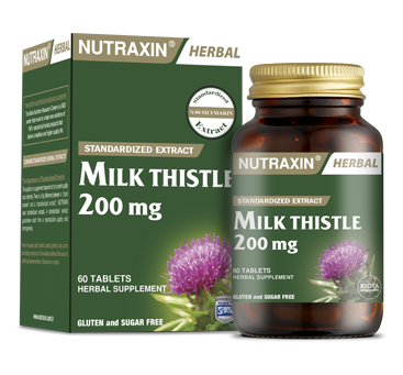 Nutraxin Milk Thistle 200mg 60 tab
