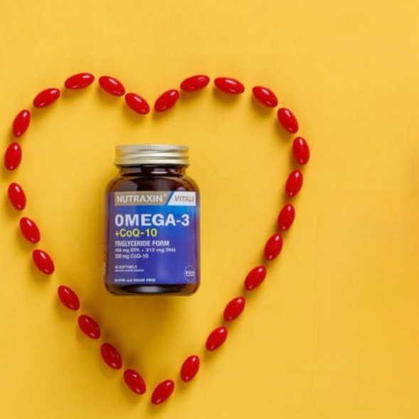 NUTRAXIN Omega-3 +CoQ-10 30 tab