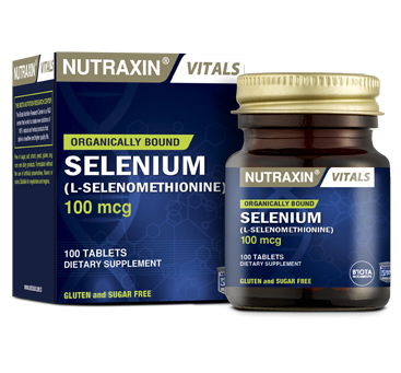 Nutraxin vitals Selenium 100mcg селениум