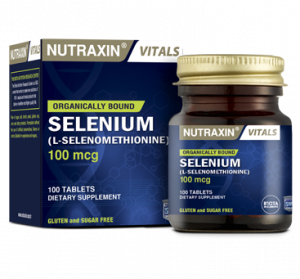 Nutraxin vitals Selenium 100mcg селениум