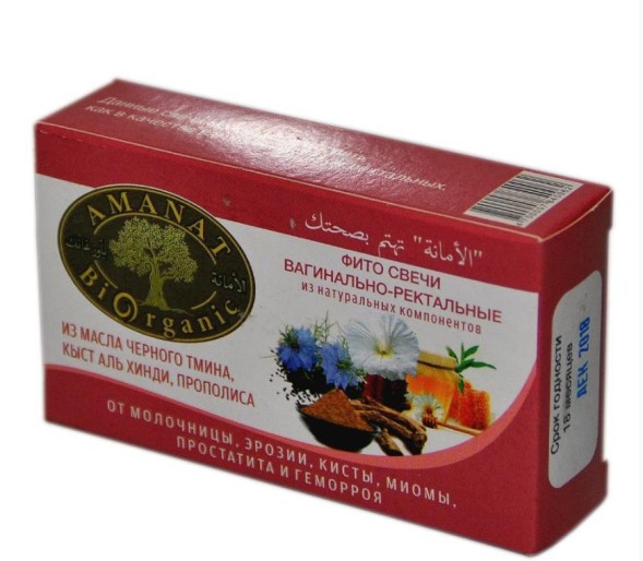 Свечи "AMANAT" ж