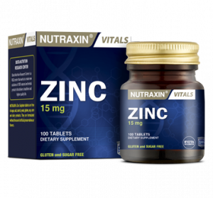 Nutraxin vitals ZINC 15mg
