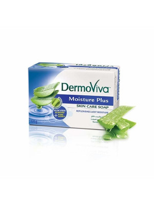 Dabur Vatika DermoViva/ Увлажняющее мыло для лица и тела/ Moisture Plus soap, 125 г