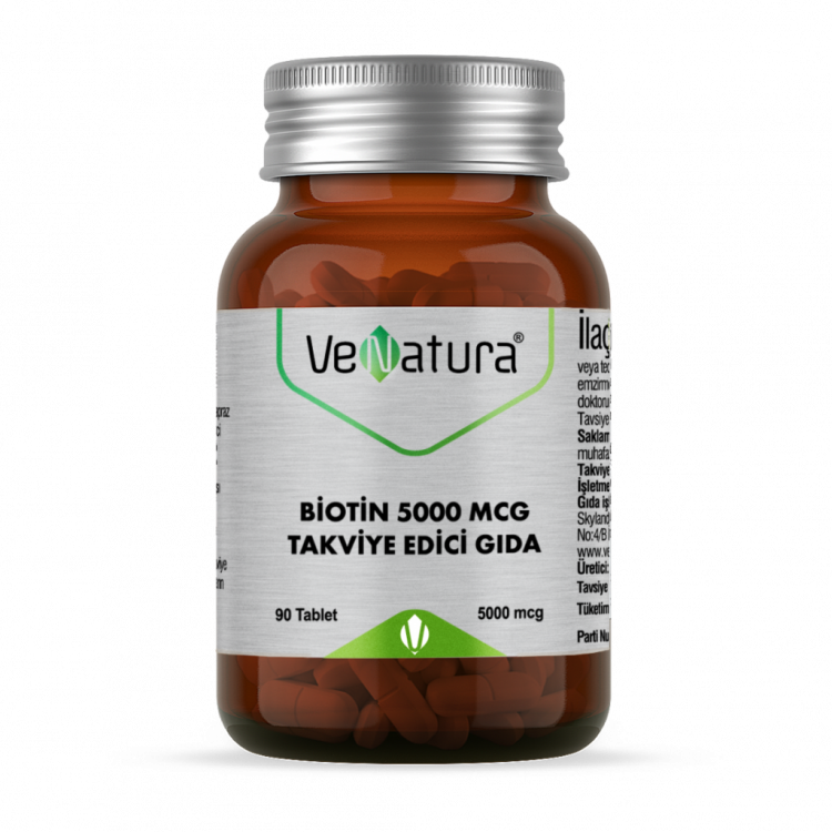 VeNatura Biotin 5000 mcg 90 Tablet