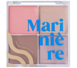 Vivienne Sabo Палетка кремовая для скульптурирования лица Mariniere 01