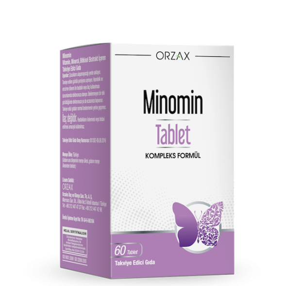 ORZAX Ocean Minomin complex formula 60 tab