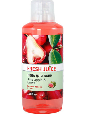 Fresh juice/ Пена для ванн розовое яблоко и гуава 1литр