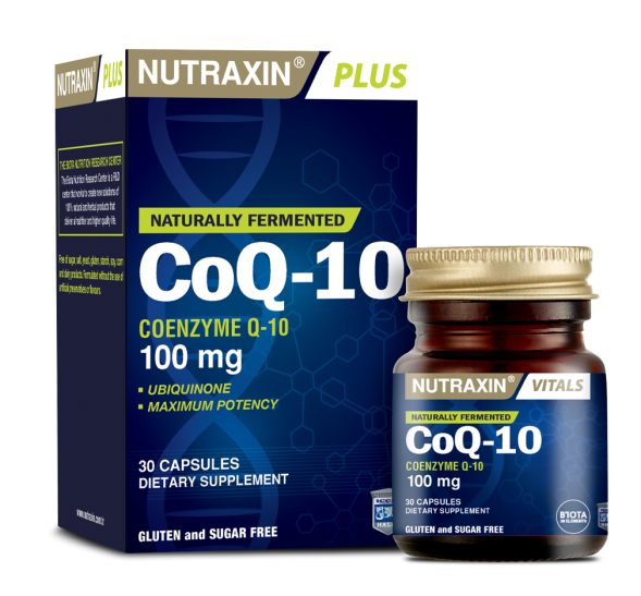 NUTRAXIN CoQ-10 coenzyme q-10 100mg 30 tab