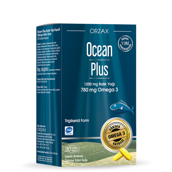 ORZAX Ocean Omega-3 Plus 30cap