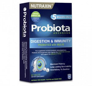 NUTRAXIN/ Probiota Advanced/ Поддерживает работу пищеварительного тракта и иммунную систему,60 таб