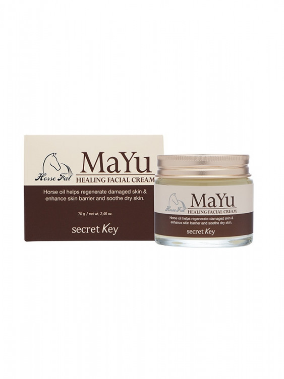 Secret Key Крем для лица / Крем для лица с лошадиным жиром MaYu Healing Facial Cream , 70 г