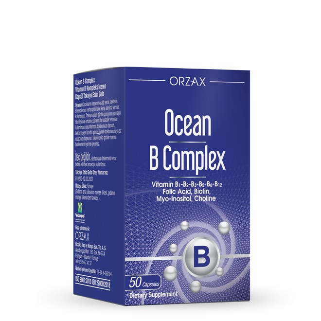ORZAX Ocean B Complex 50 capsules
