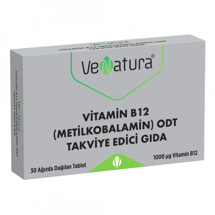 VeNatura Metilkobalamin ODT/ В12 таблетки 